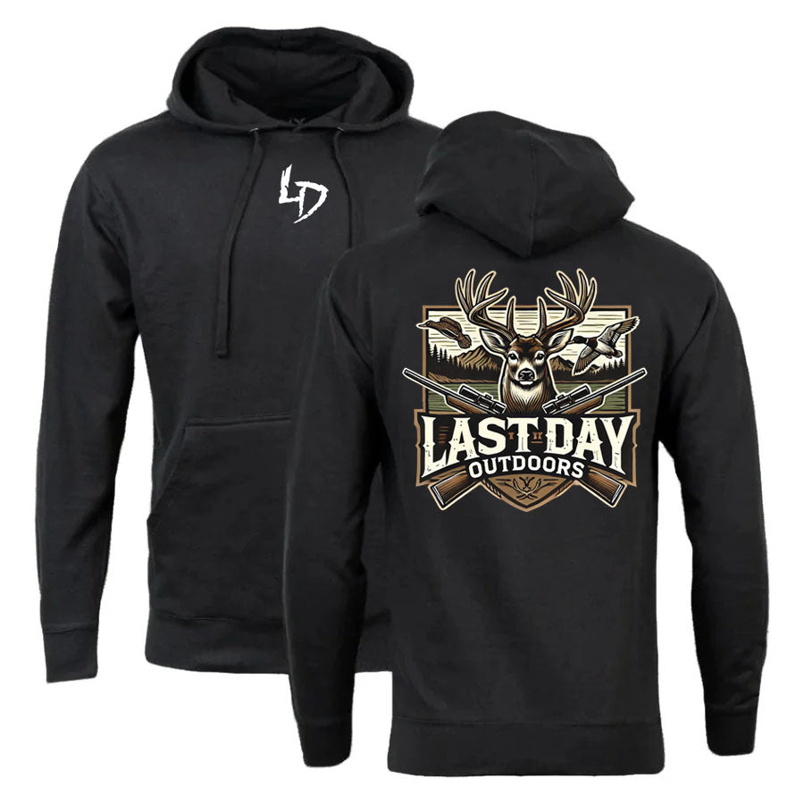 Big Buck Hoodie - Black