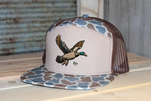 Flying Mallard - Blue Duck Camo