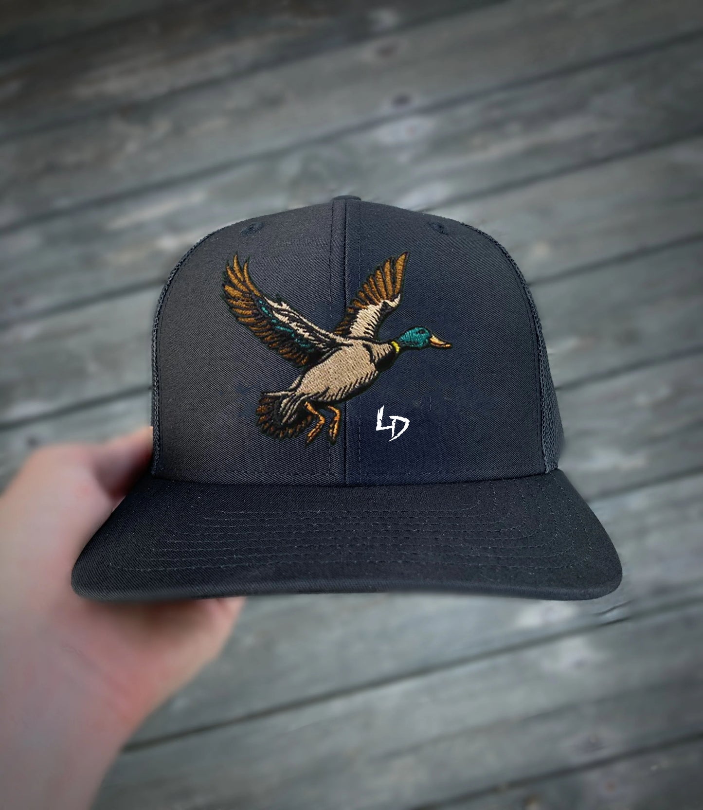 Flying Mallard - Black